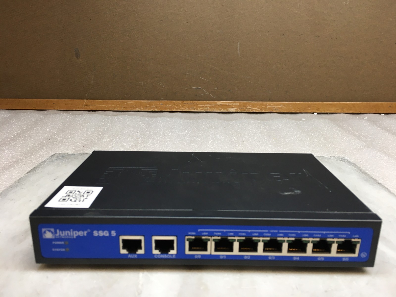 Juniper Networks SSG 5 VPN Firewall Security Gateway Device No PWR Adapter