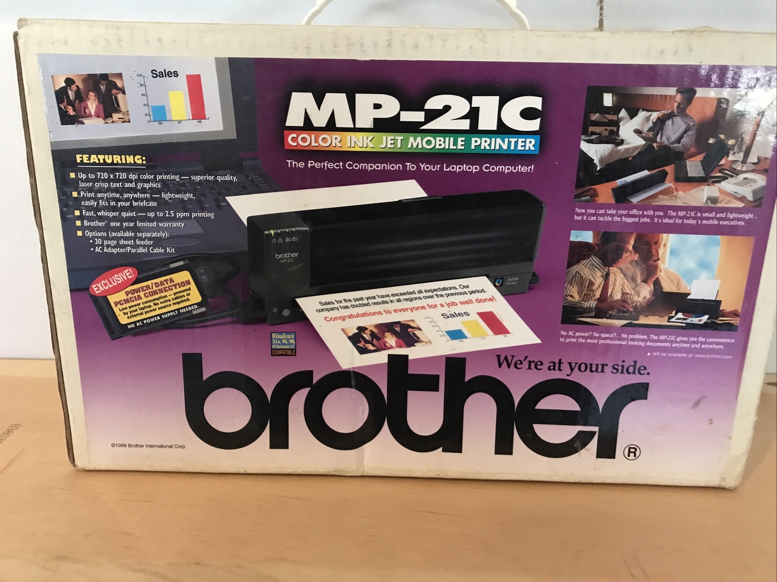 brother MP-21C Color Ink Jet Mobile Printer