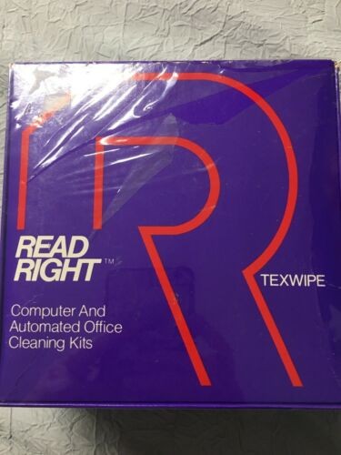 Read Right & Texwipe DTC290 CRT Terminal Kit/Non-Aerosol Cleaning Method