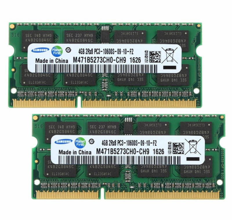 DDR3 8 GB 2X 4 GB PC3-10600 1333Mhz Memory Apple iMac 21.5 and 27-inch Mid 2011