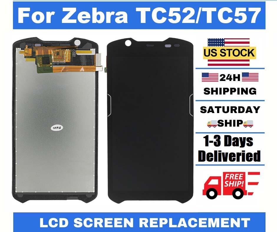 TC52 LCD Module with Touch Screen for Zebra TC52 TC520K TC57 New USA STOCK OEM
