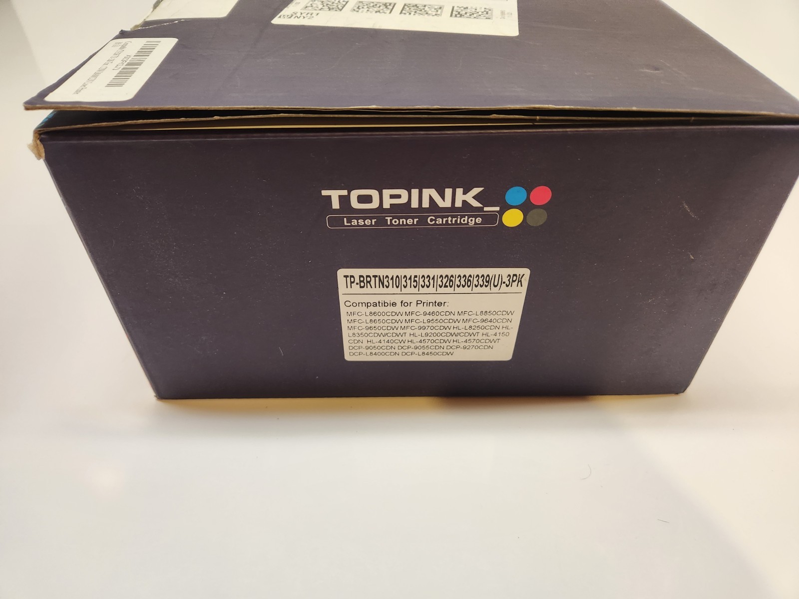 Topink 3pk Toner Cartridges Cyan Yellow Magenta  TP-BRTN310 315 331 326 336 339U