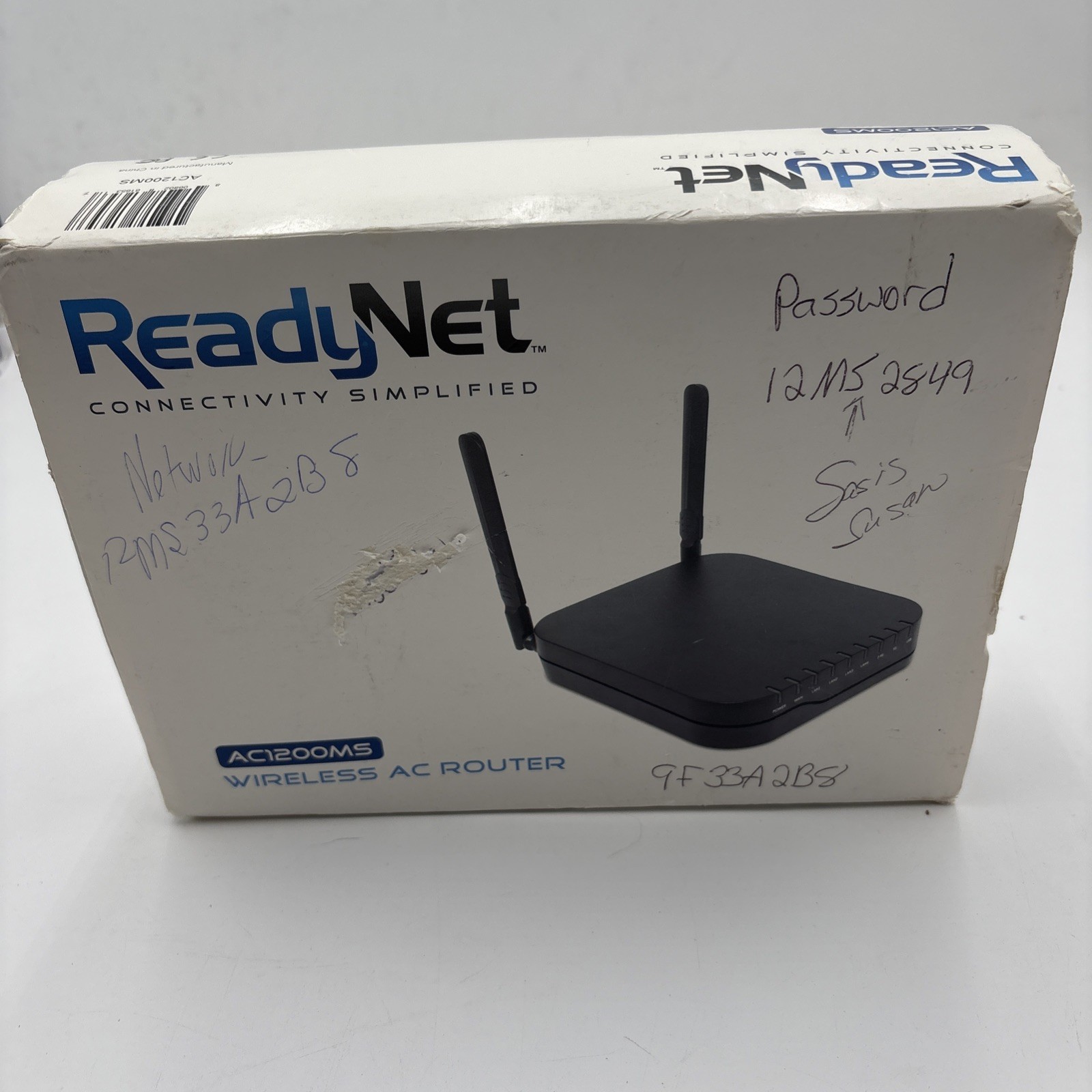 ReadyNet  Wireless AC1200Ms 5-Port 802.11ac 1200mbps Dual Core 880 MHz Gigabit