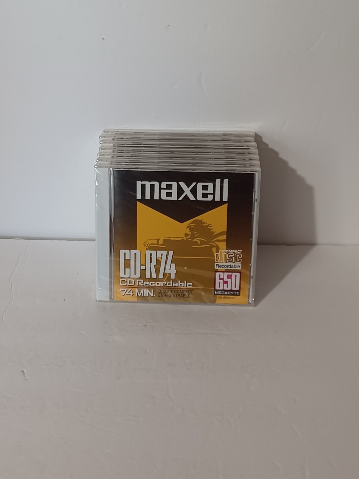 MAXELL CD-R74  Recordable Discs - 7 Pack 650 MB New Sealed