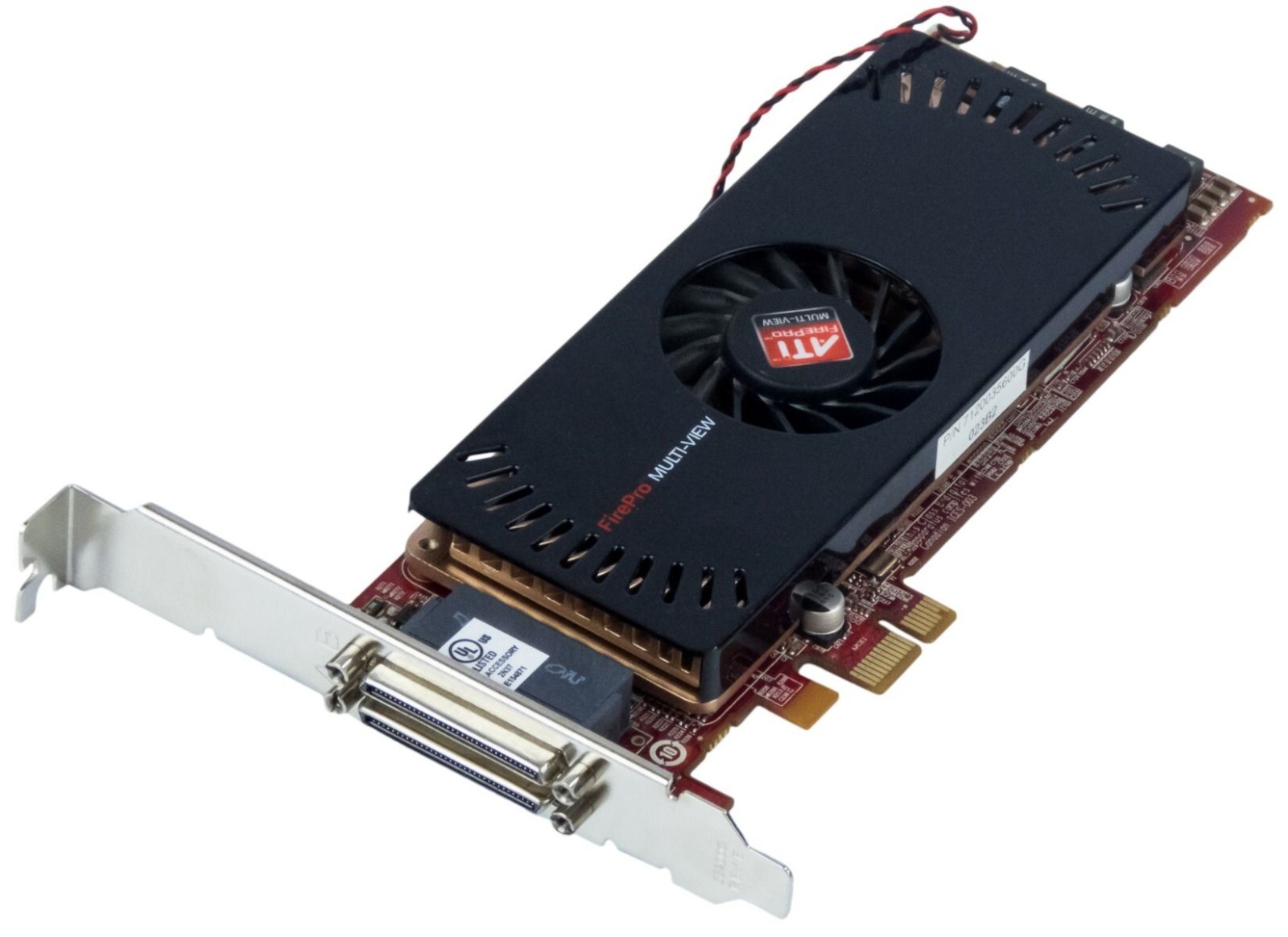 GRAPHICS CARD ATI FIREPRO 2450 MULTI-VIEW 512MB B611 PCIe x1