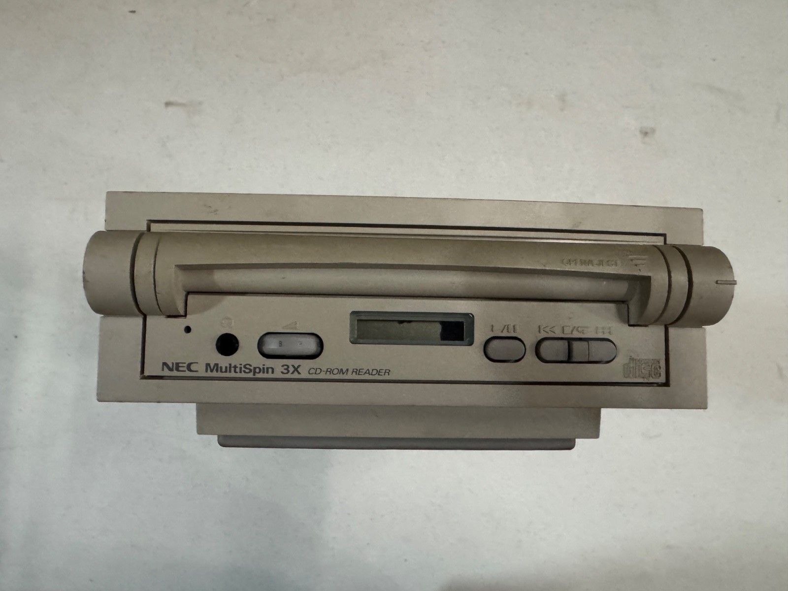 NEC CDR-600 MultiSpin 3X External SCSI CD-ROM Reader Includes CD-ROM Cartridge