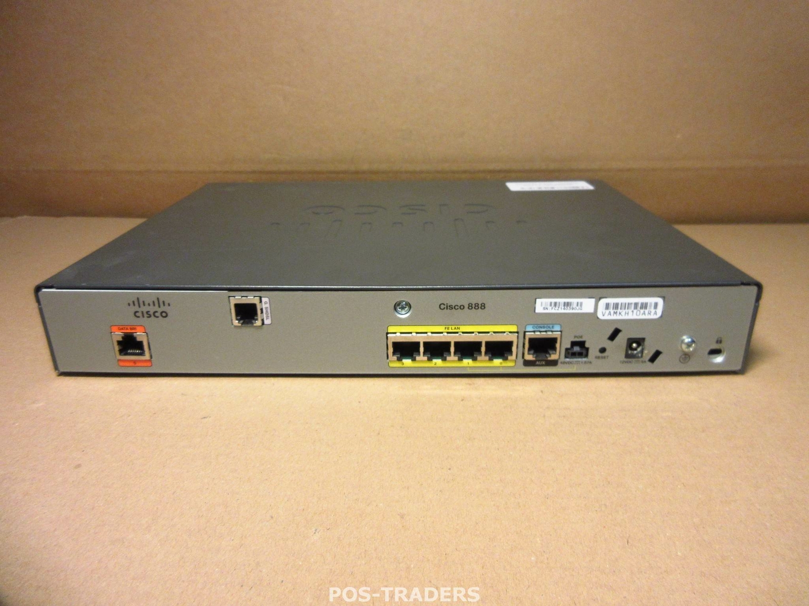 Cisco 888 Integrated Service Router 4-Port CISCO888-SEC-K9 - EXCLUDING PSU