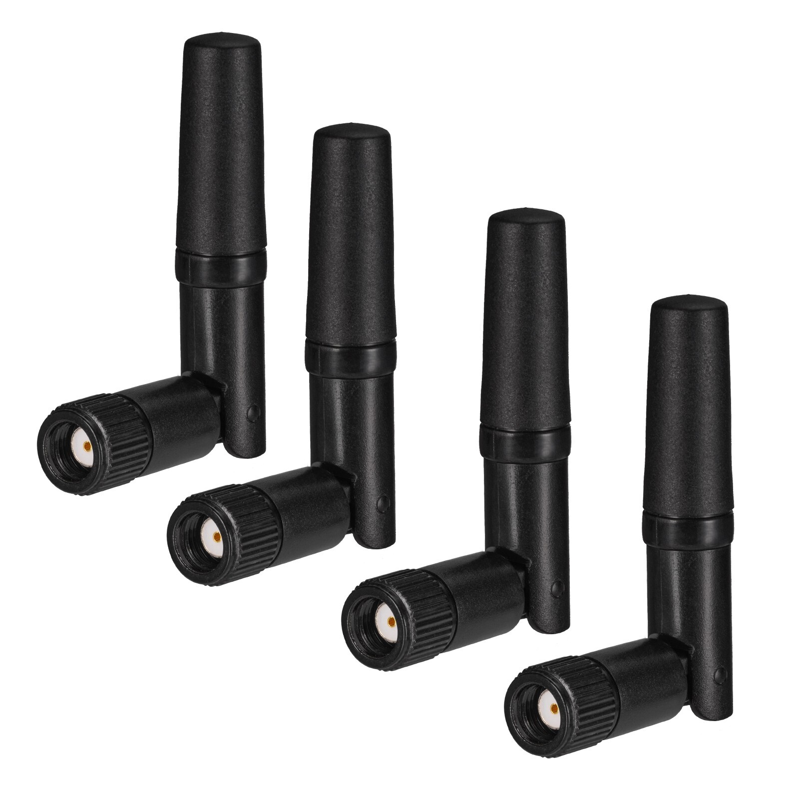 4 Pack Small WiFi Antenna Dual Band RP-SMA Male for WiFi Router Wireless Camera