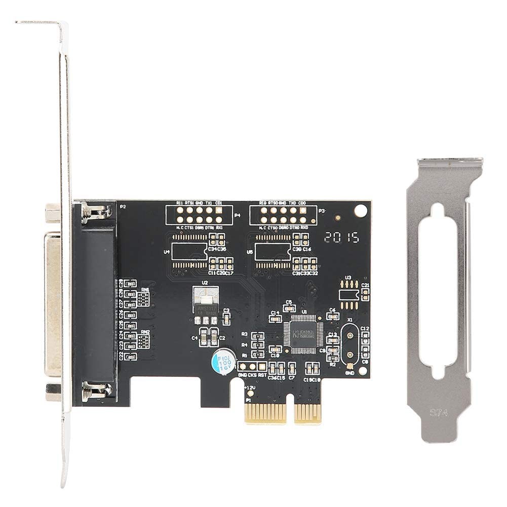 PCI Express Parallel Port Card, High Performance PCIe to LPT Adapter for Prin...