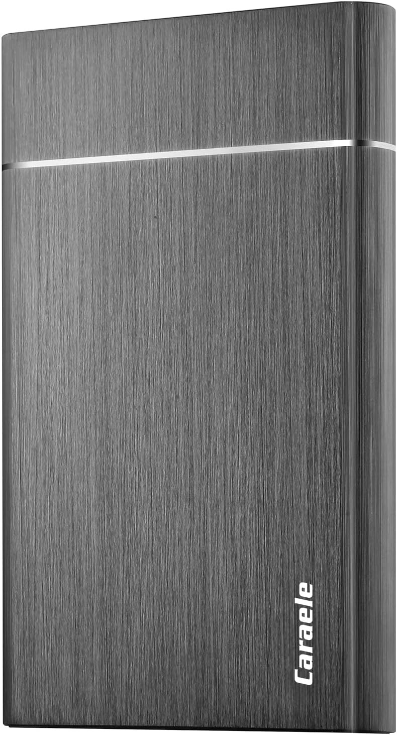 500GB Portable External Hard Drive USB3.0 Mobile HDD Storage for PC, Mac, Des...