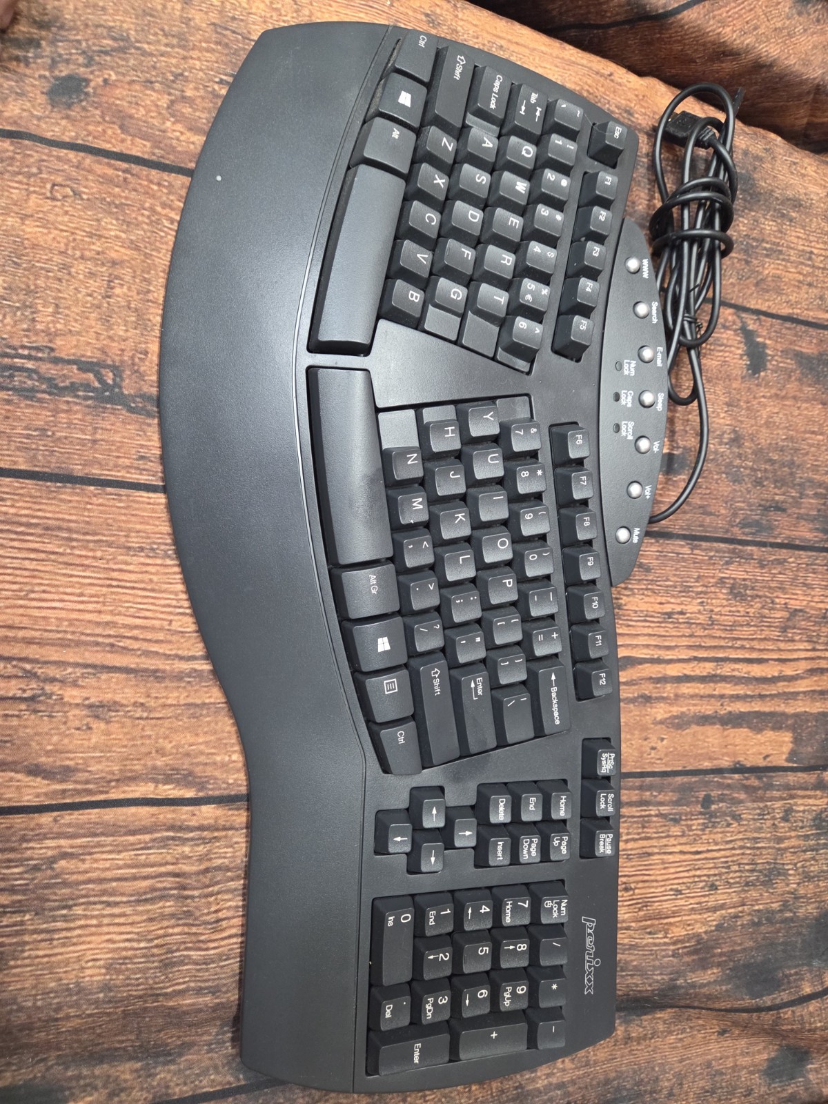 Perixx Keyboard PERIBOARD-512 Wired ,Tested Works, excellent condition 