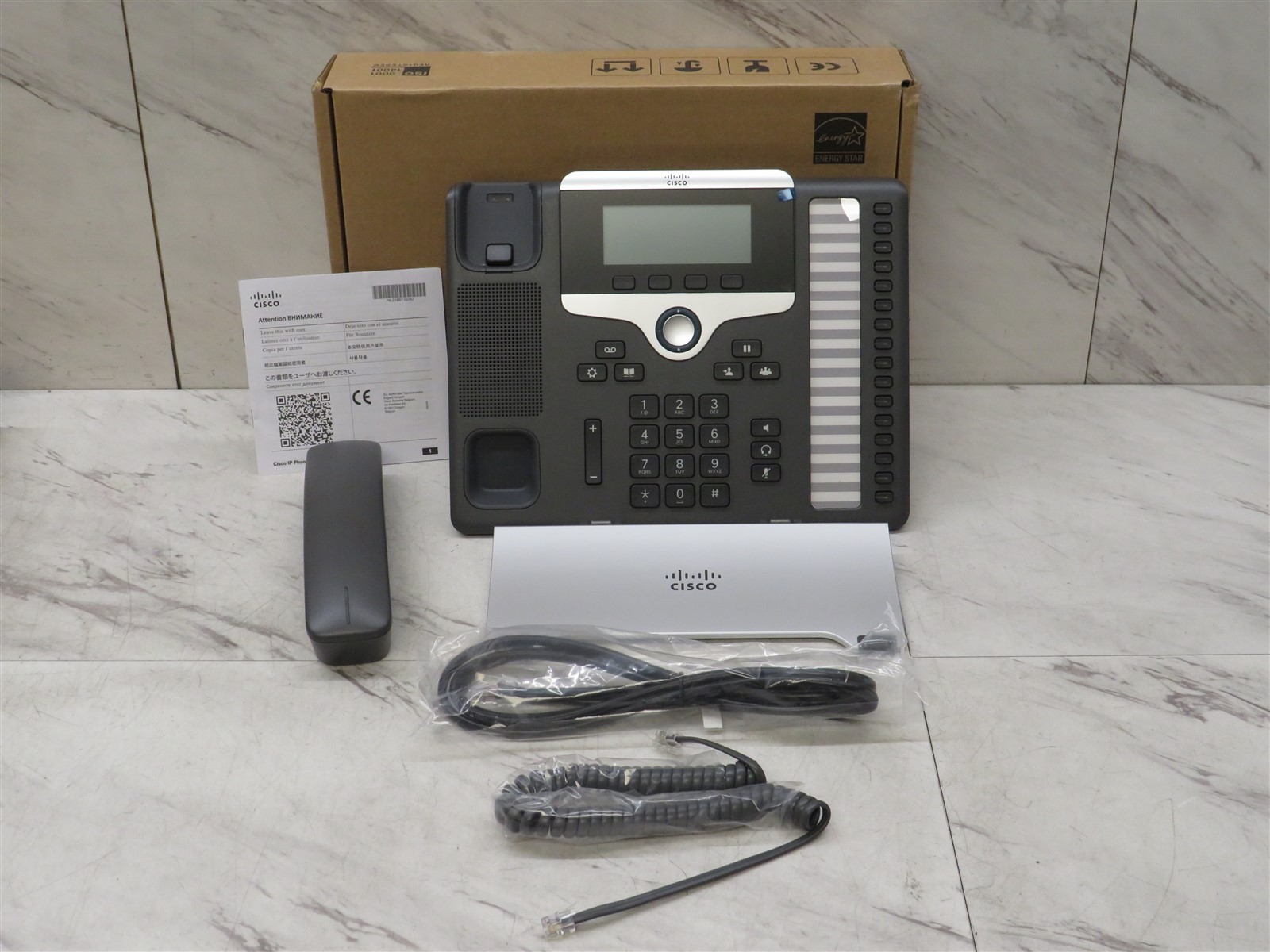 Open Box Cisco CP-7861-K9 7861 16-Line PoE VoIP Business IP Phone