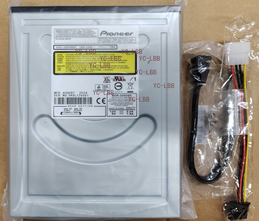 Pioneer 16x Internal Blu Ray combo DVD/CD/BD Burner Writer Drive BDR-209/S09DBK