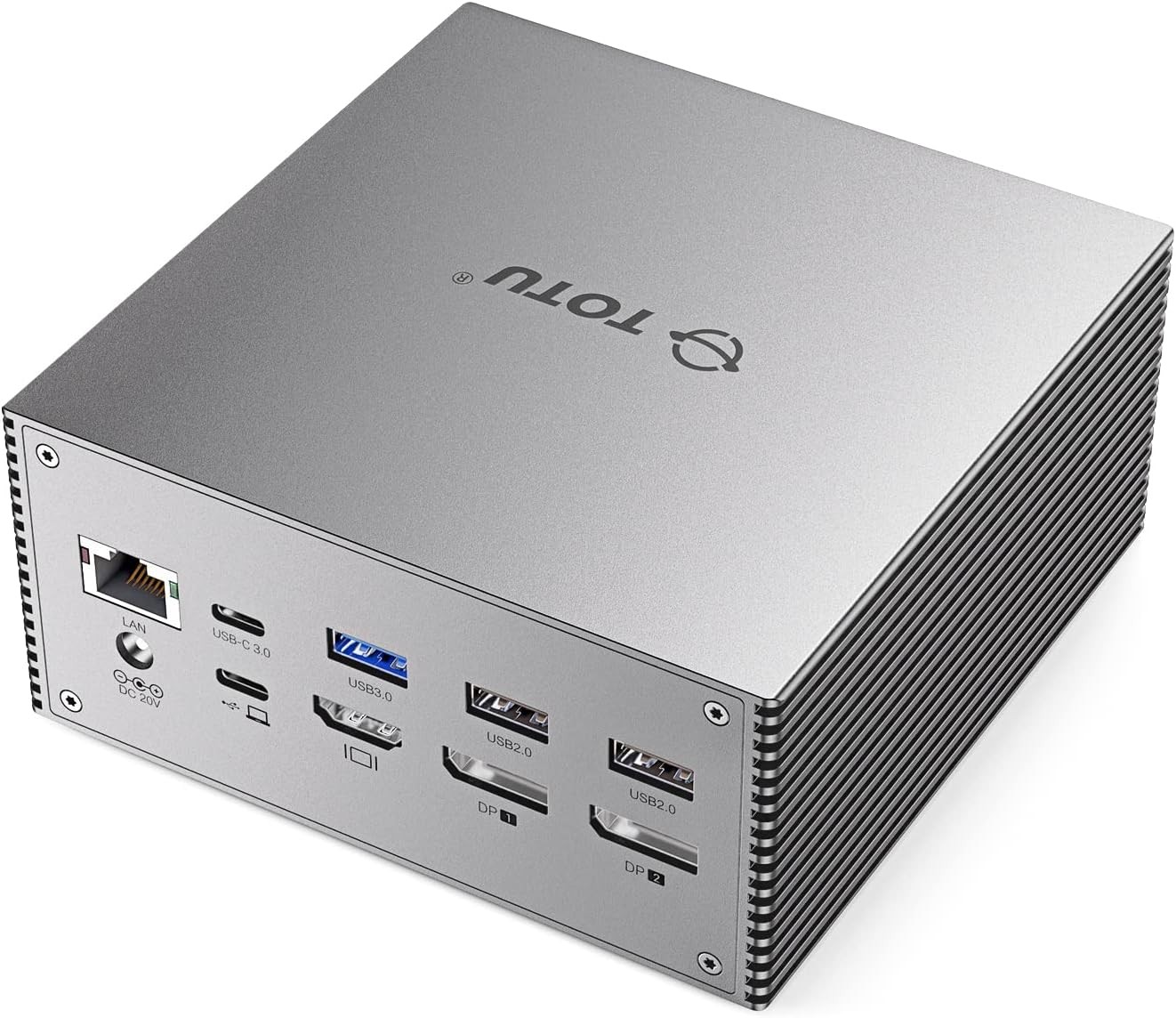 TOTU Upgraded USB-C 4K Triple Display Docking Station Charging Support