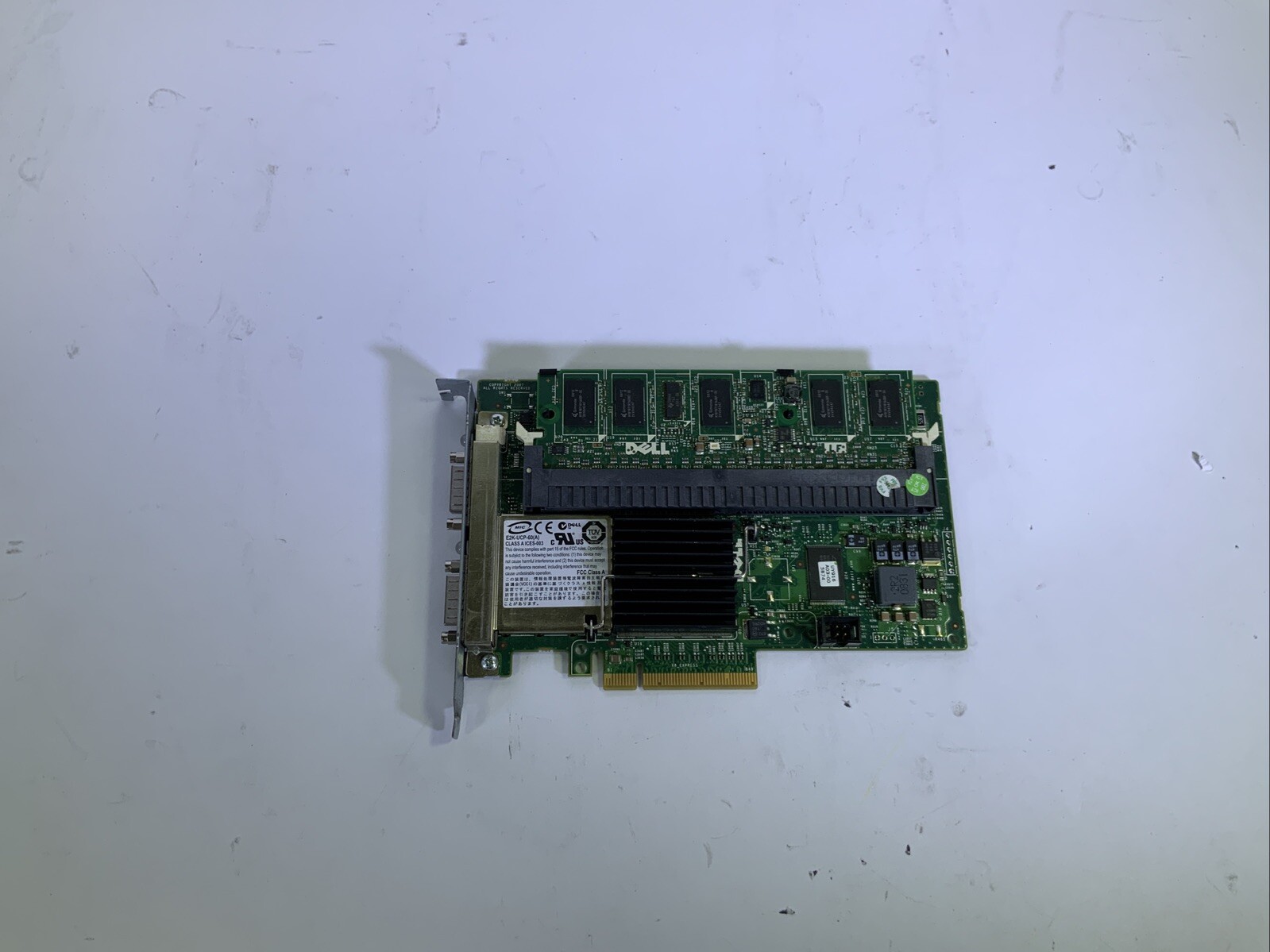Dell FY374 0FY374 PERC 6/E Raid Controller Card - JJ Q5B