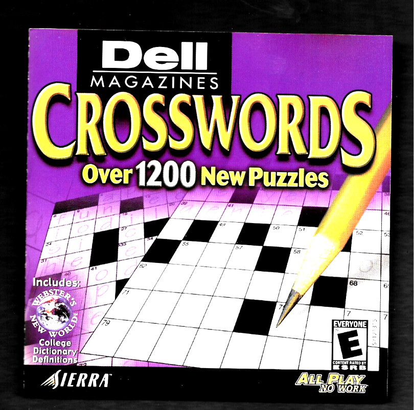 Dell Magazine Crosswords Over 1200 New Puzzles Sierra CD