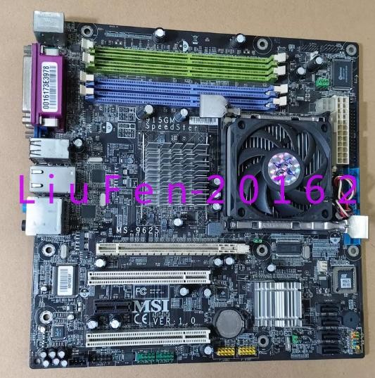 1pc used  SPEEDSTER ISM-6000 MS-9625 915GM motherboard