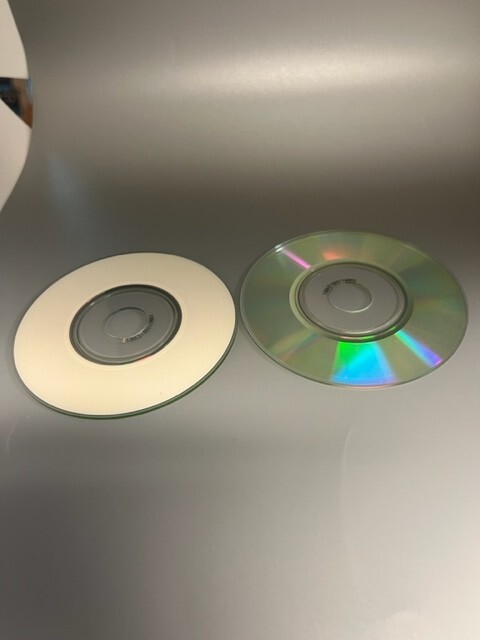 100 NEW TOP QUALITY RITEK MINI CD-R WHITE INKJET PRINT,24X W PVC SLEEVE, RS24-IW
