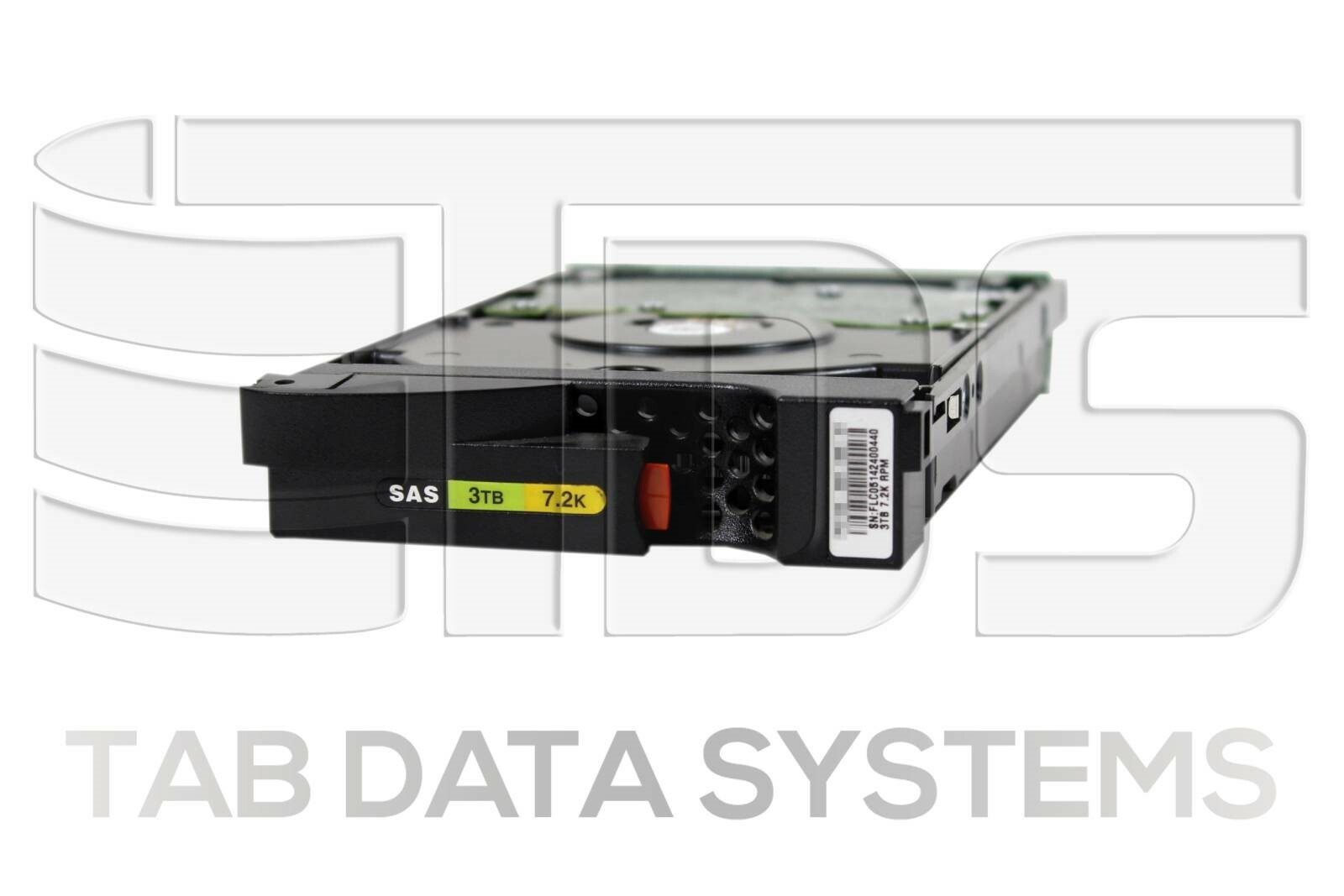 EMC X-2UC-3TBS 3TB 7.2K 3.5" SAS HDD for DD2500 w/ Tray