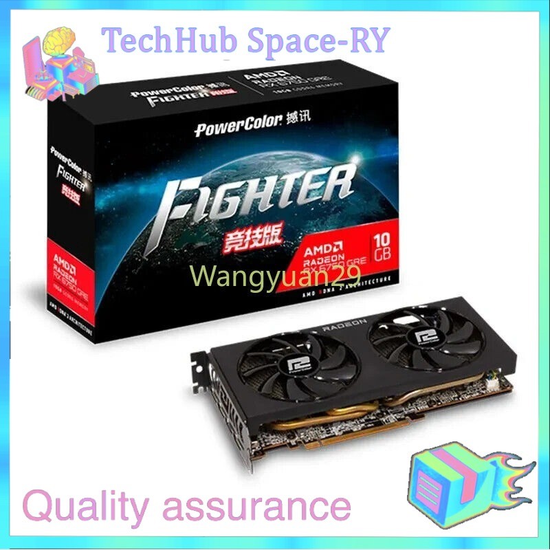 PowerColor AMD Radeon RX6750 GRE Fighter 10GB GDDR6 Graphics Card