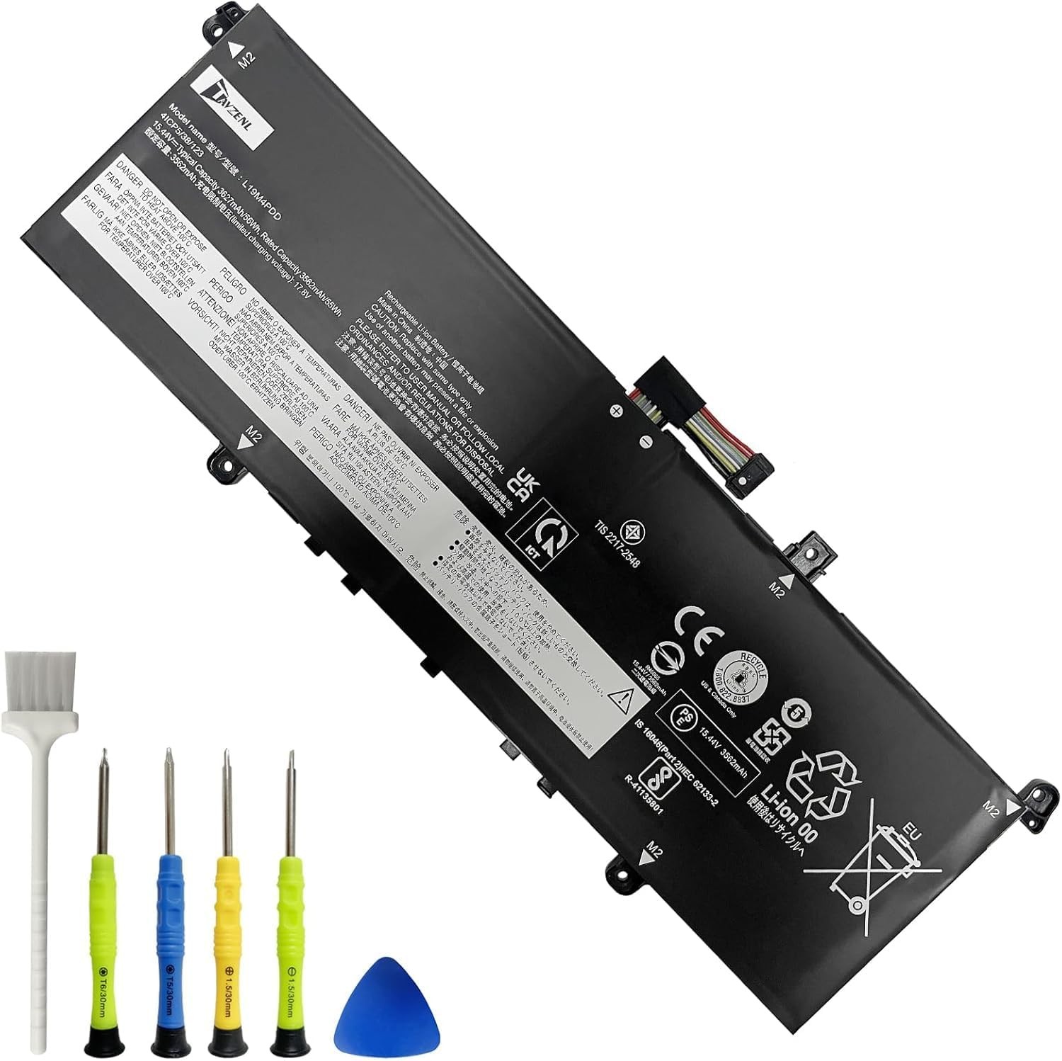 L19M4PDD L19C4PDD L19D4PDD Laptop Battery Replacement for Lenovo ThinkBook 13S