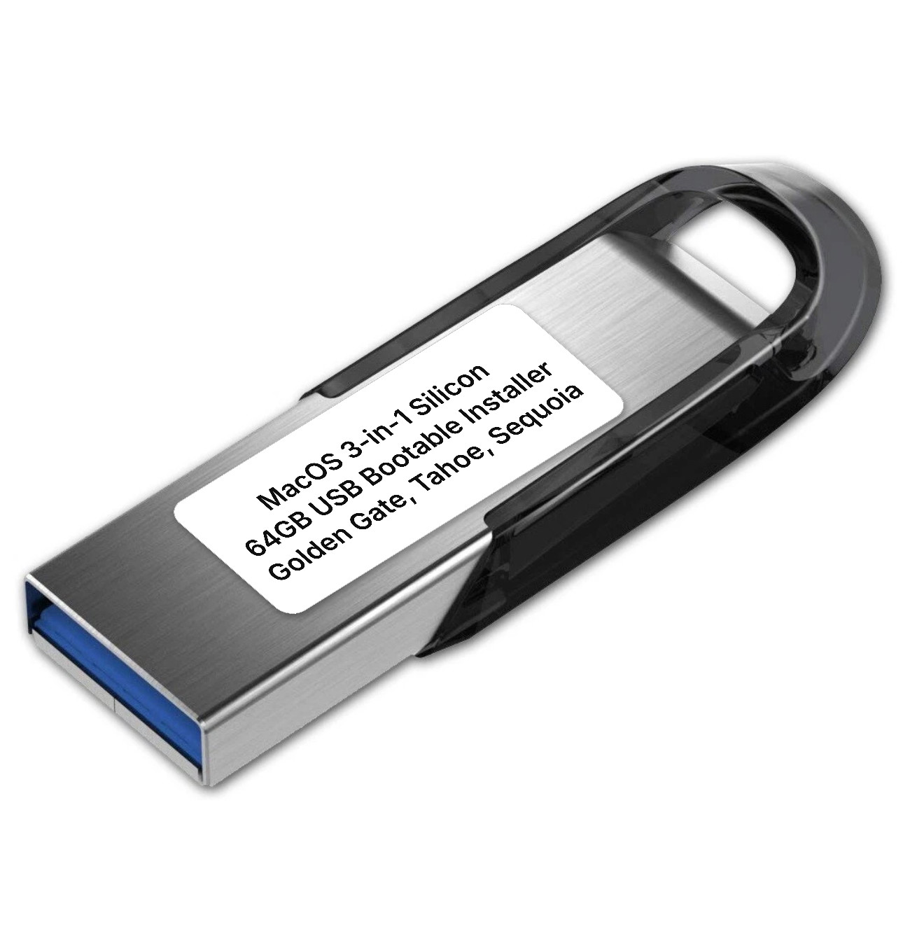 64GB USB 3-in-1 MacOS Silicon bootable Installer repair recovery tech support