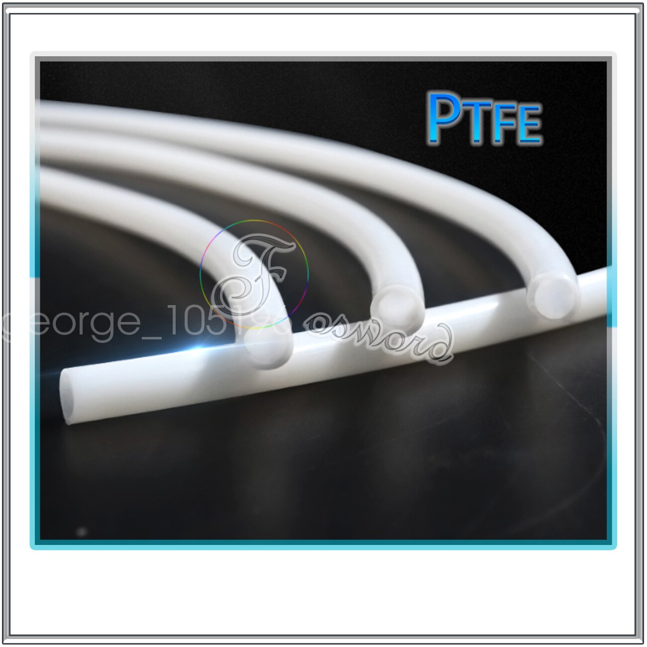 F4 PTFE Pipe Tubing ID φ0.3 - 16mm Filament 3D Printer High Temperature 600V Lot