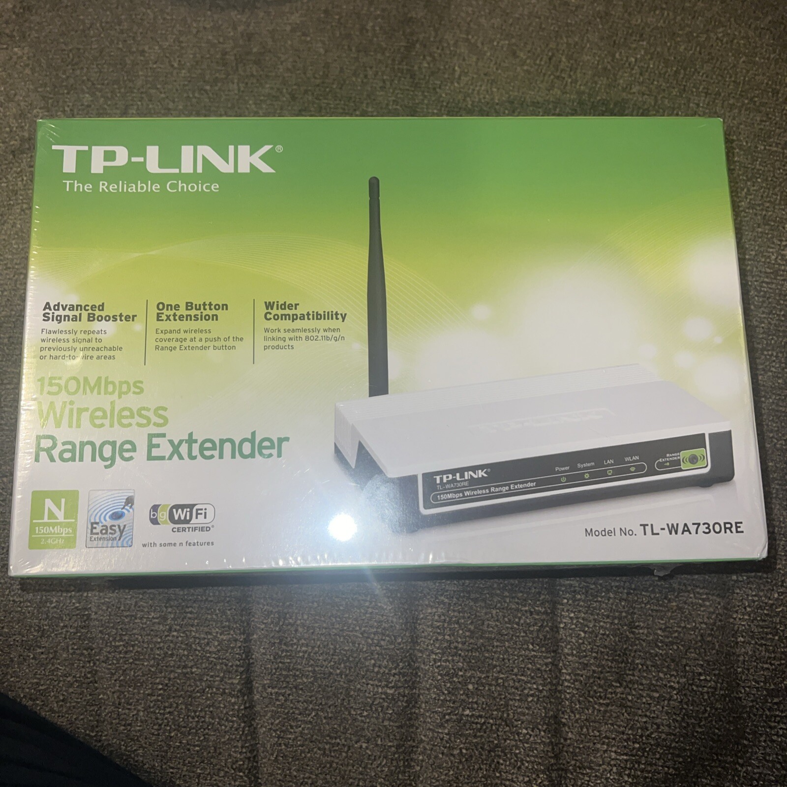 1C New TP-LINK 150 Mbps Wireless Extender Model TL-WA73ORE 