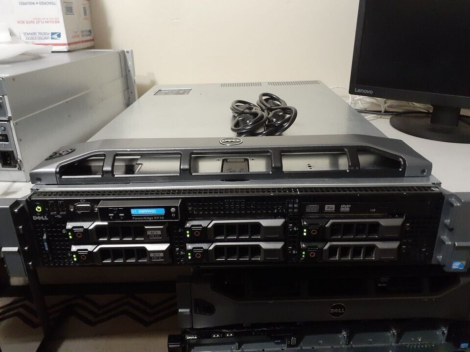 Dell poweredge R710 8-vCores 16GB RAM No HDD
