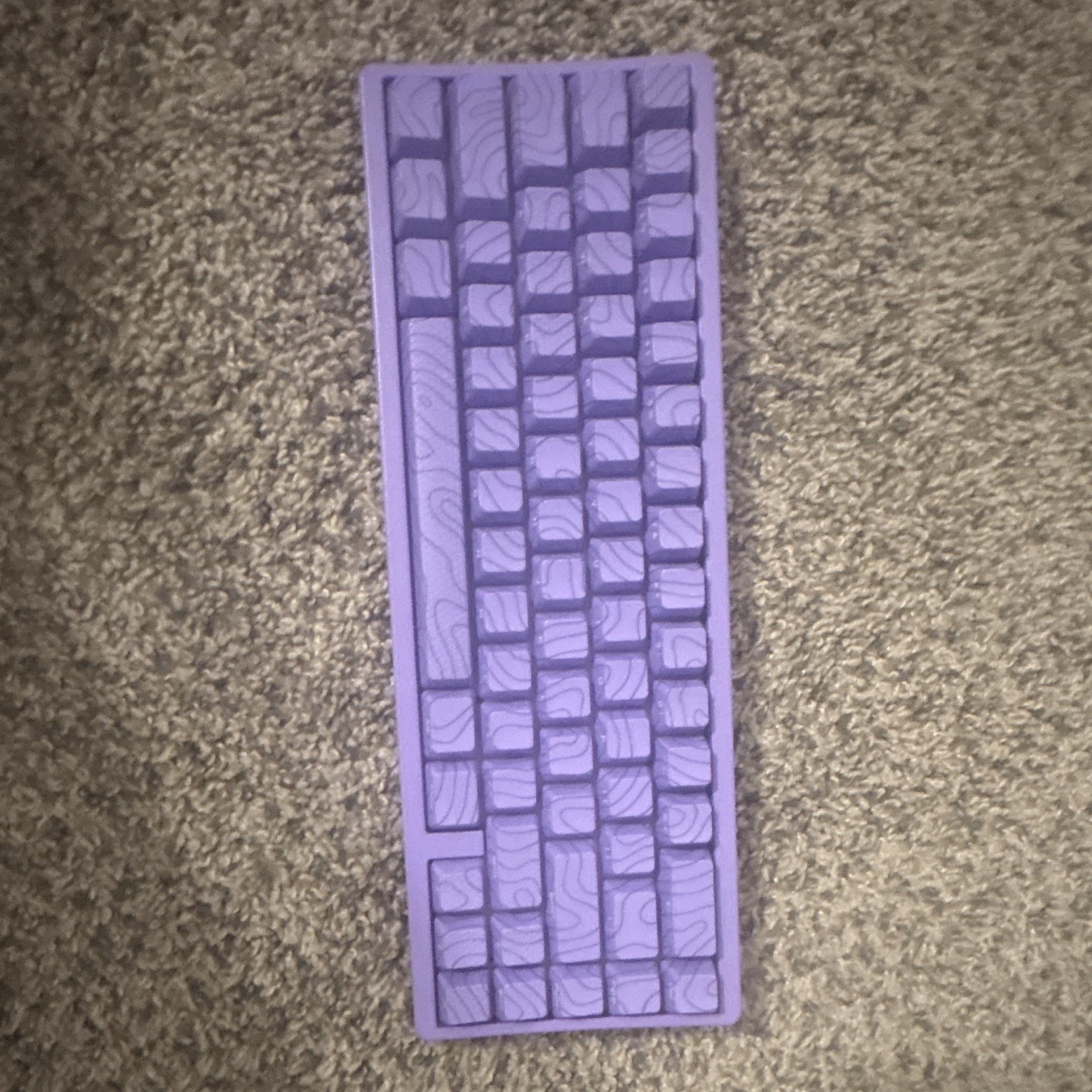 M67 Compact Wired Mechanical Keyboard Purple English QWERTY Standard