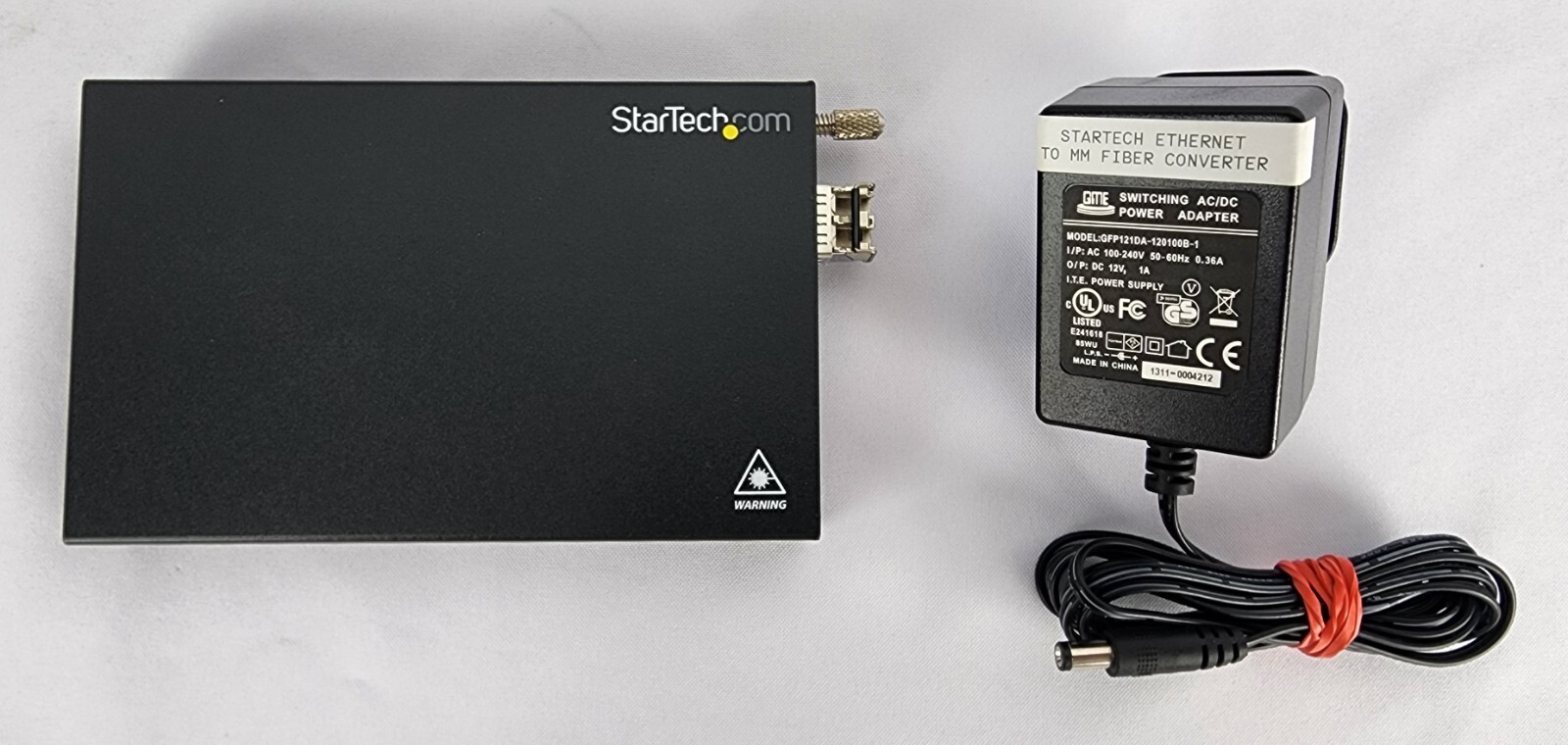 Startech.Com ET91000LC2 Gigabit Multi Mode Fiber Media Converter LC 550M Fibre