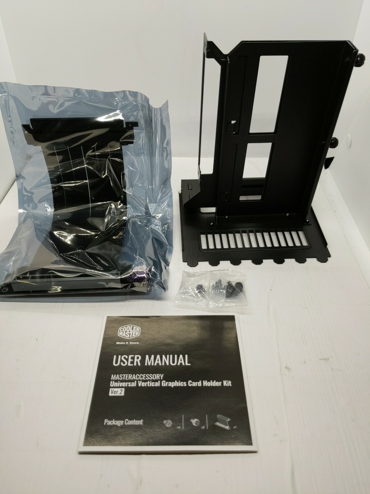 Cooler Master Universal Vertical Graphics Card Holder KIT VER.2 Damaged Box #B2