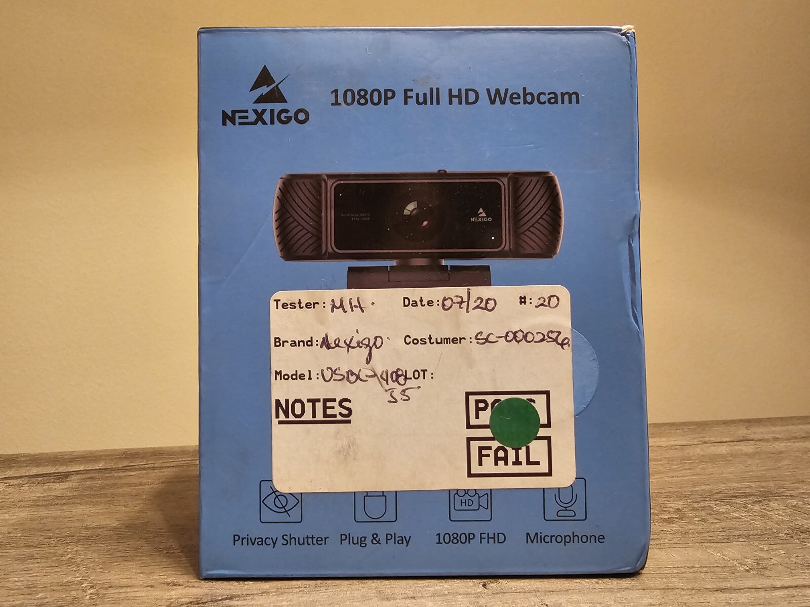 NexiGo N680E 1080P 30fps Webcam