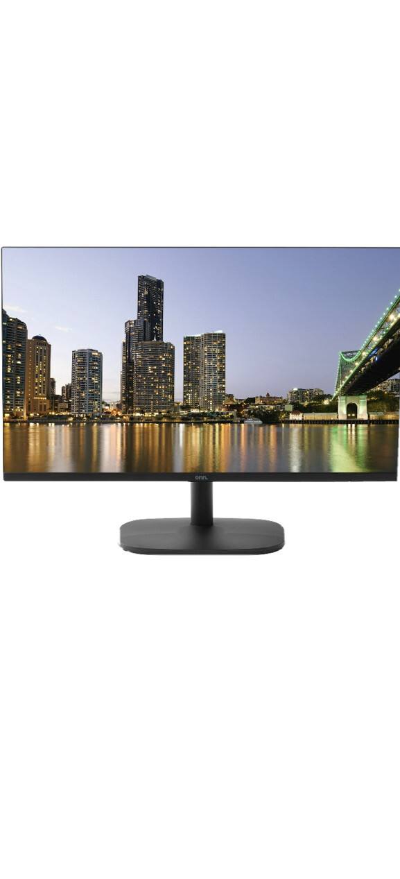 onn. 27" 1080p VGA/HDMI 75hz FHD Monitor, includes 6ft HDMI cable Fast Ship M2