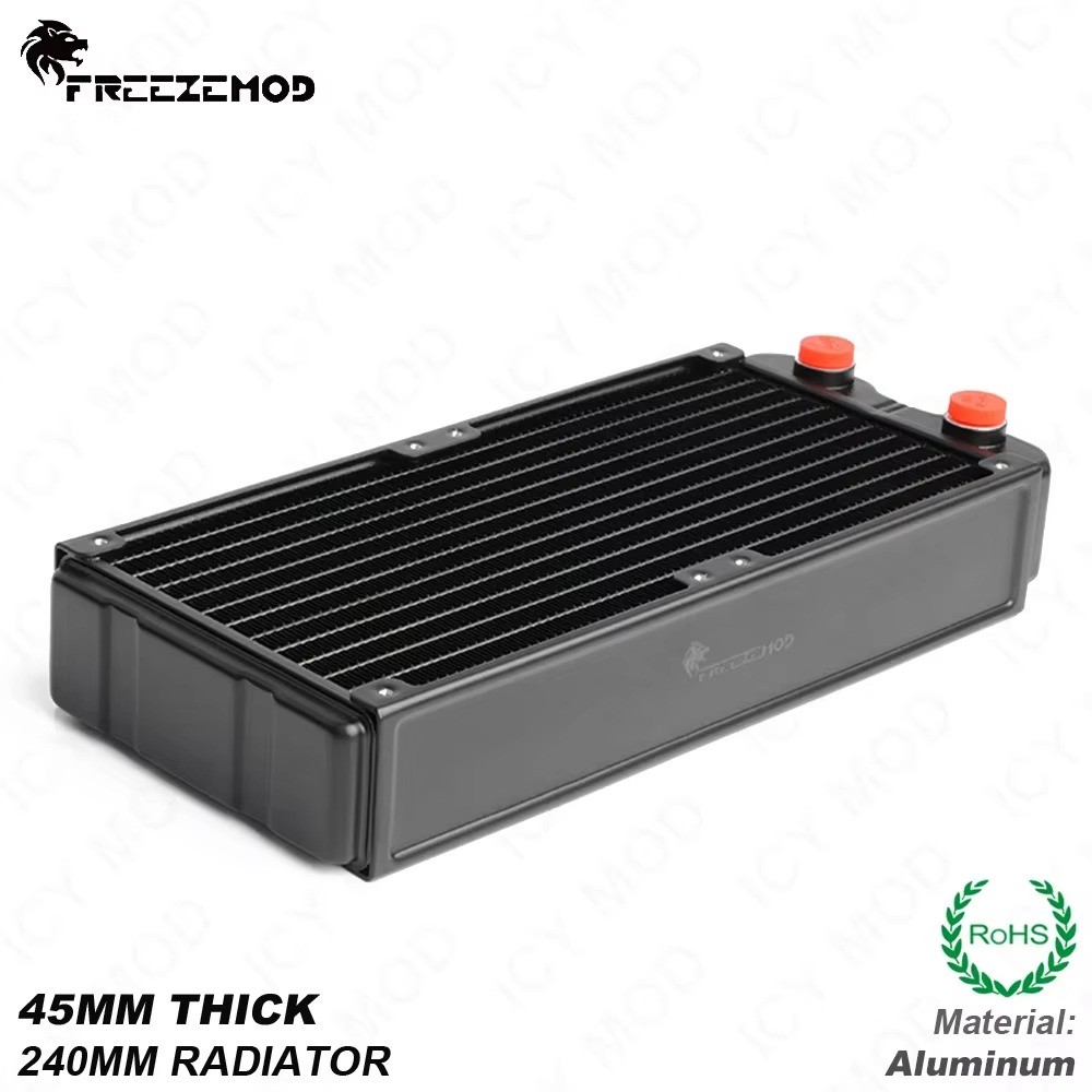 FREEZEMOD SR-240SL 240mm Radiator 45mm Thick Dual-Layer PC Water Cooling
