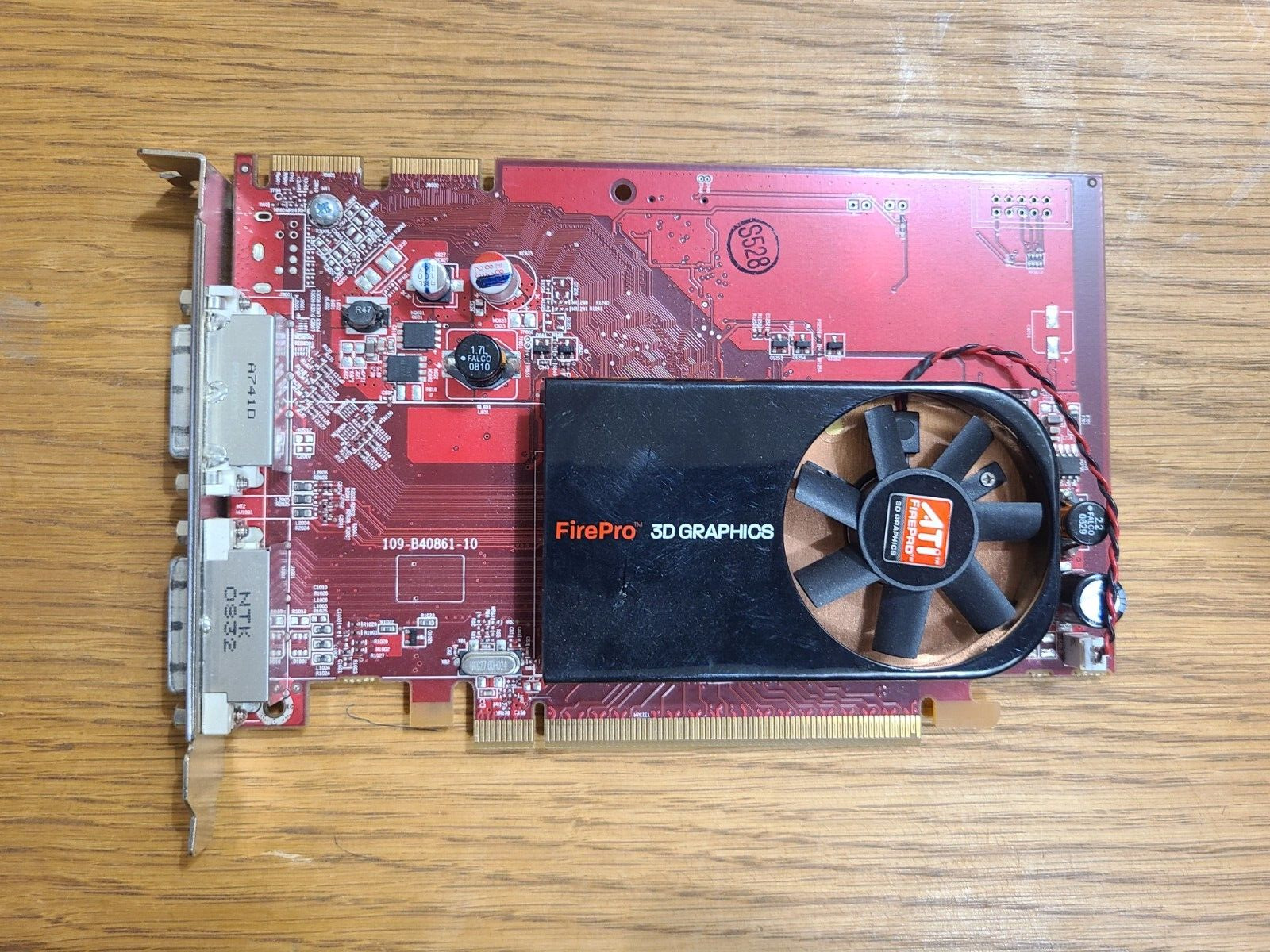 AMD FirePro V3700 GDDR3 256MB 2 x DVI-I Ports Graphic Card