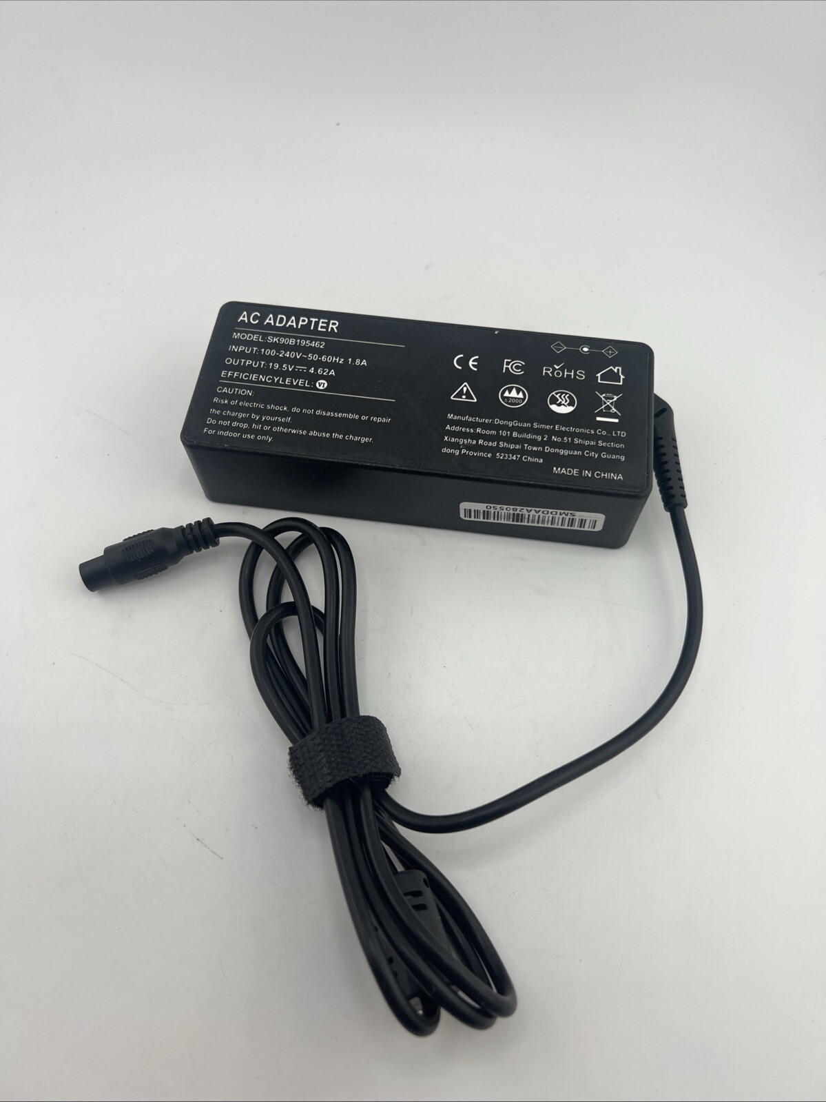 SK90B195462 Replacement AC Adapter Power for HP 19.5V 4.62A 90W  No Power Cord