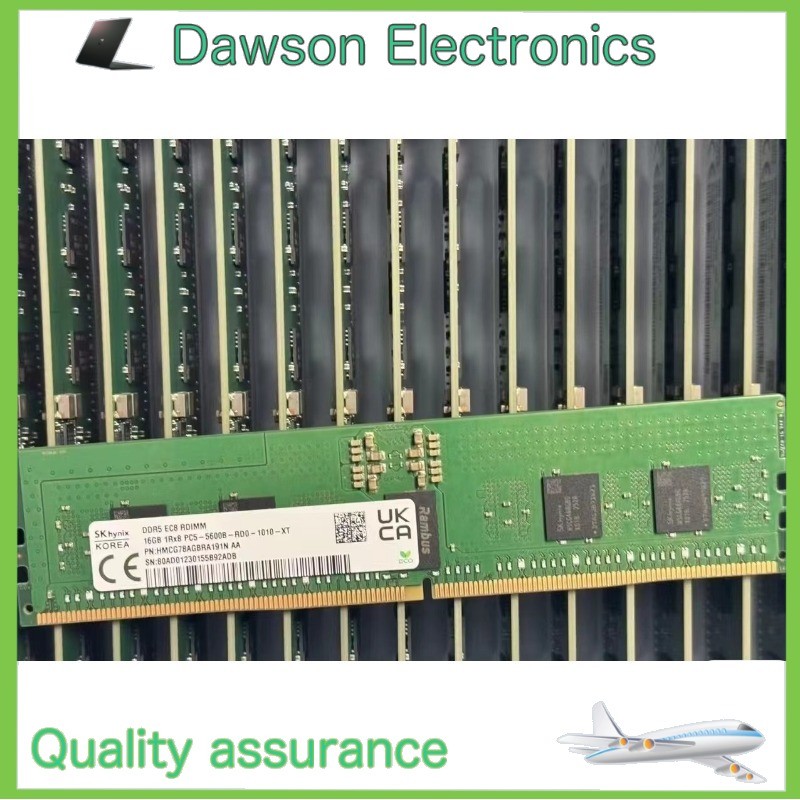 SK Hynix 16GB DDR5 5600 1Rx8 PC5-5600B-RD0 HMCG78AGBRA191N 288p Server RDIMM RAM