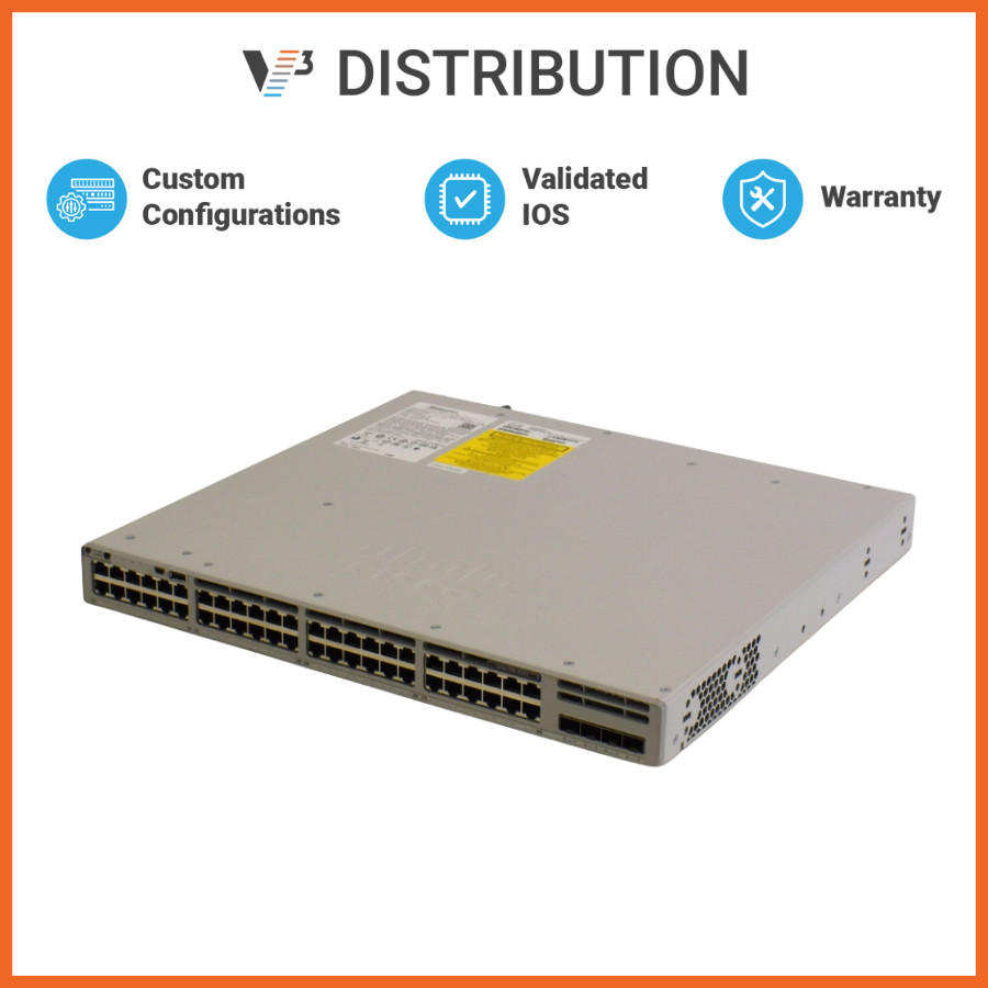 Cisco Catalyst 9300 48-port | 4X1G uplinks Network Essentials  | C9300L-48T-4G-E