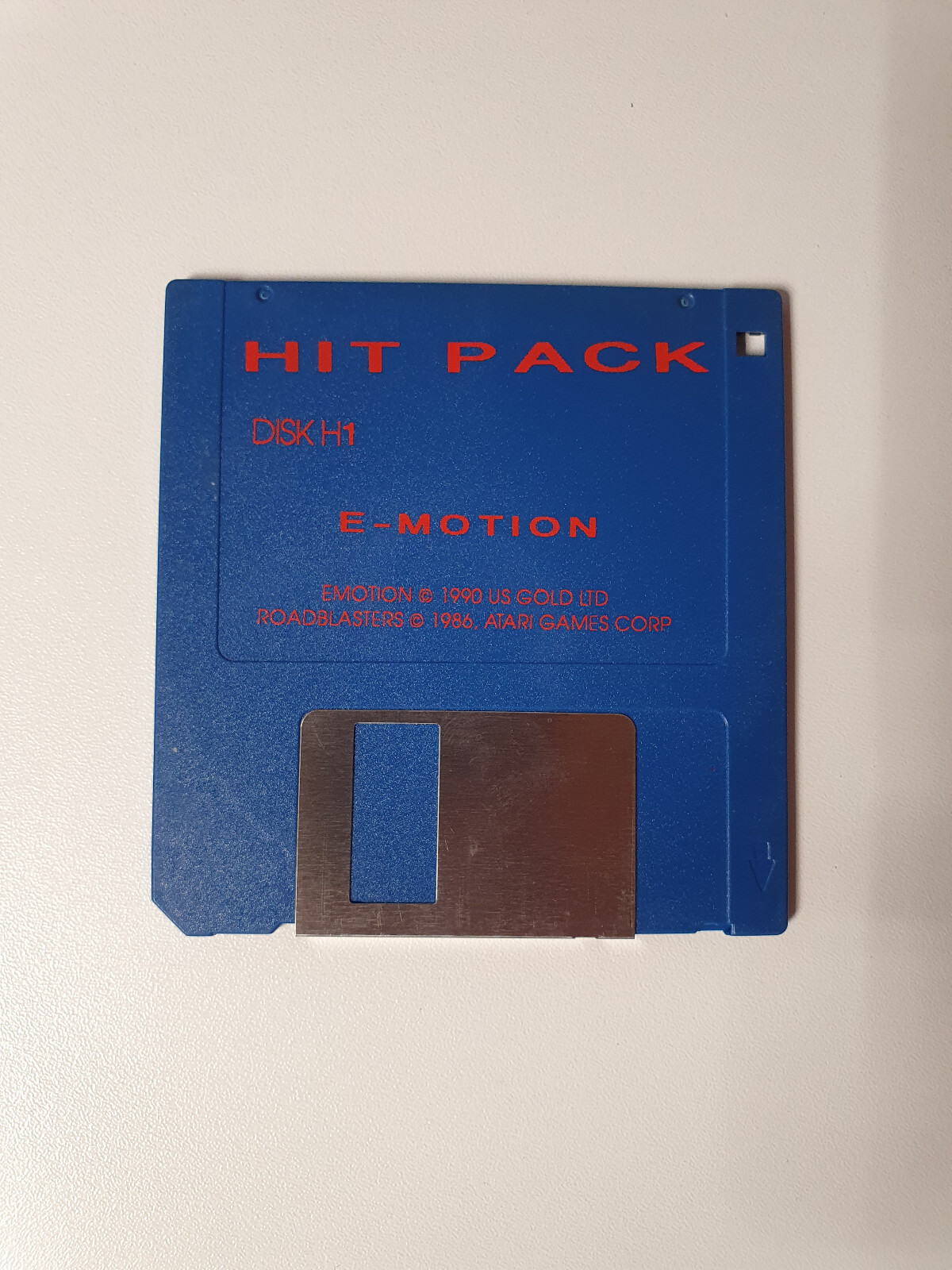 Atari ST Game E-Motion Hit Pack H1 Retro Floppy Disk 3.5" 1986 1990