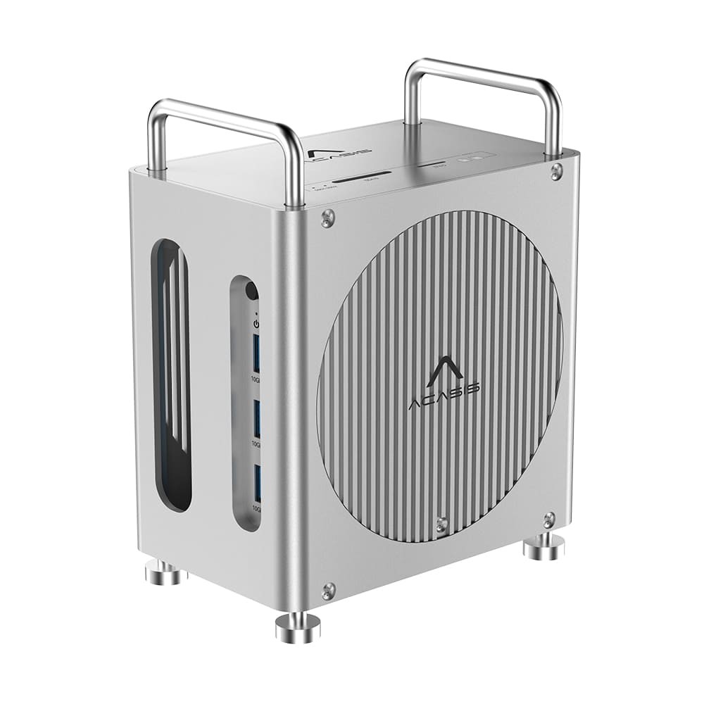 ACASIS Mac Mini M4 Dock Dual M.2 NVMe SSD Enclosure 40Gbps TB3 USB4 16TB