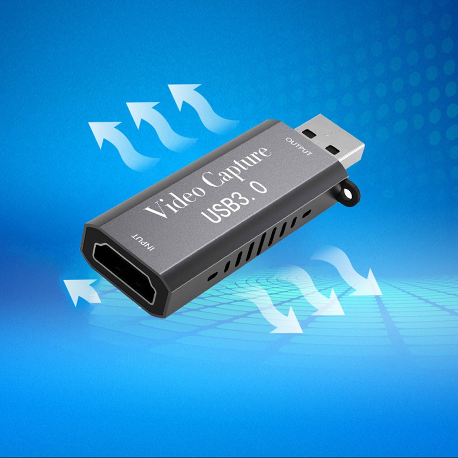 4K HDMI-compatible Video Capture Card USB 3.0 Phone Game Video Live Streaming