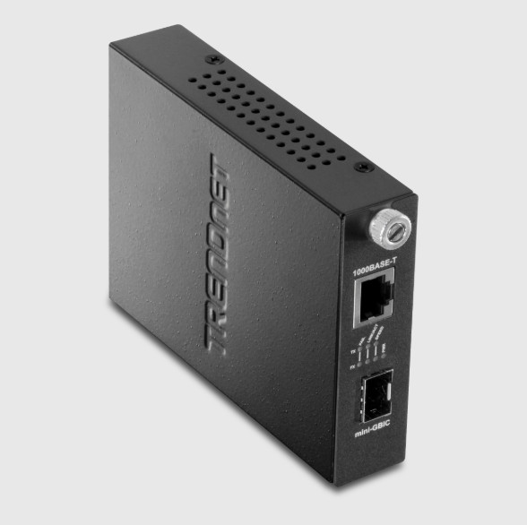 TRENDnet TFC-1000MGA Media Converter 1000BASE-T, 1000BASE-T to SFP Connector