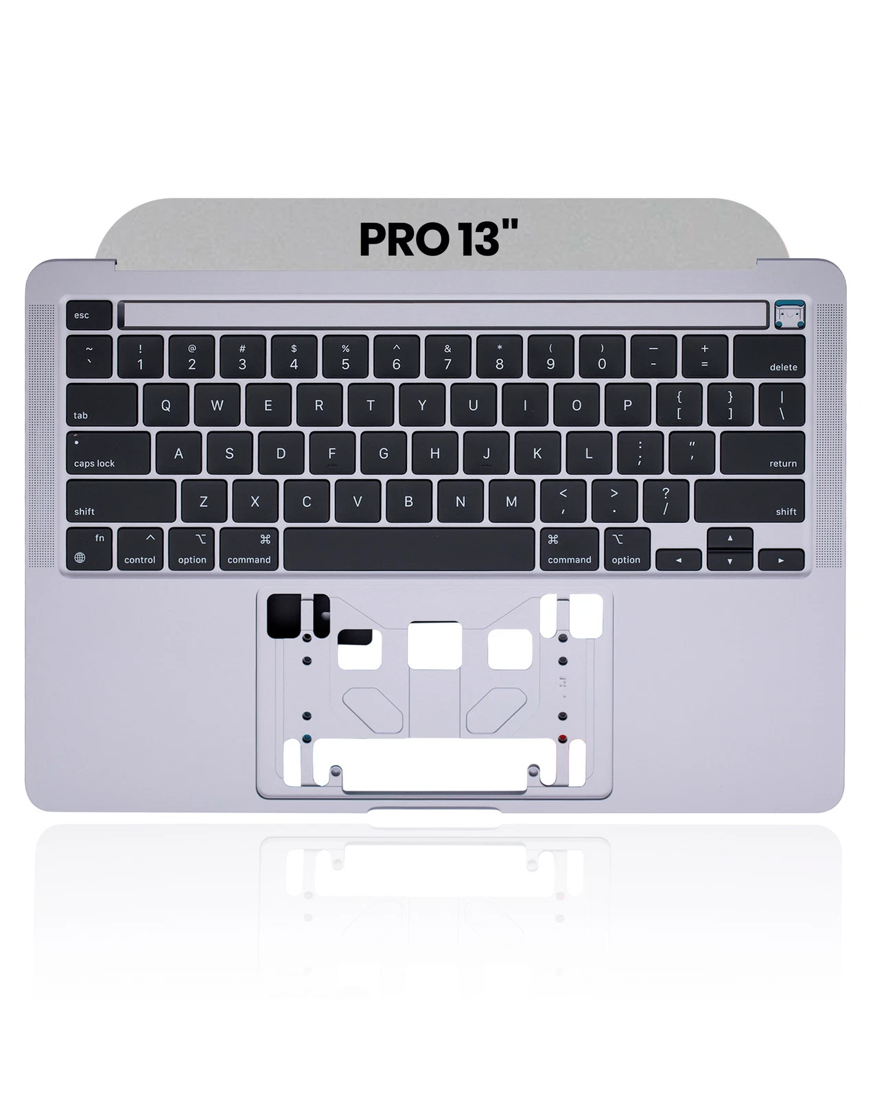 Top Case With Keyboard Compatible with MacBook Pro 13" A2338/Late 20 Space Gray