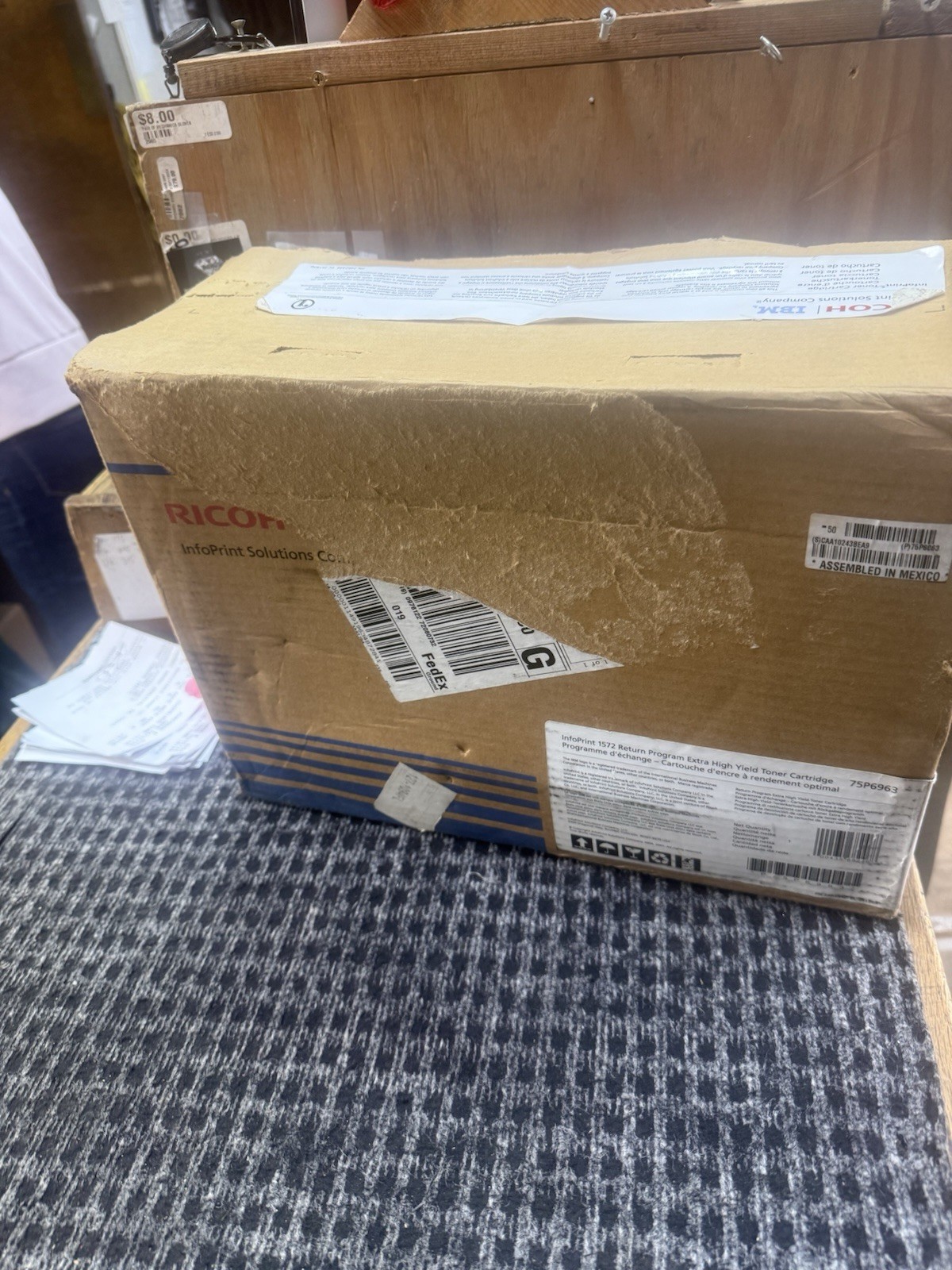 New Sealed Box Genuine Ricoh IBM 75P6963 Extra High Yield toner InfoPrint D2