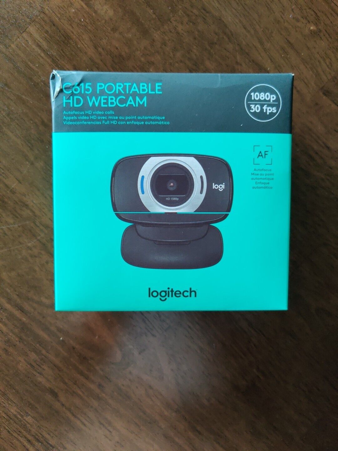 Logitech - C615  - Portable HD Webcam 1080p New In Box
