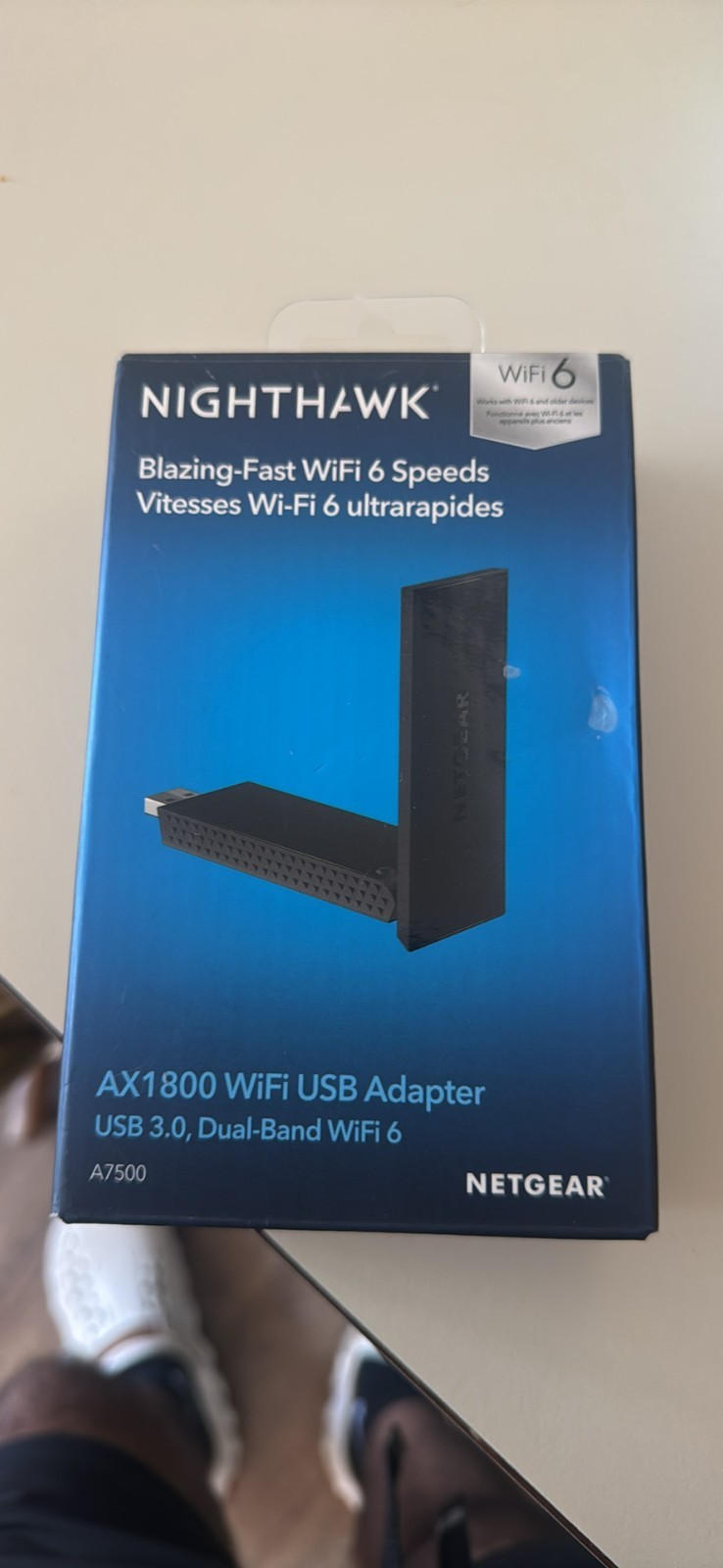Netgear Nighthawk AX1800 WIFI 6 USB 3.0 Adaptor