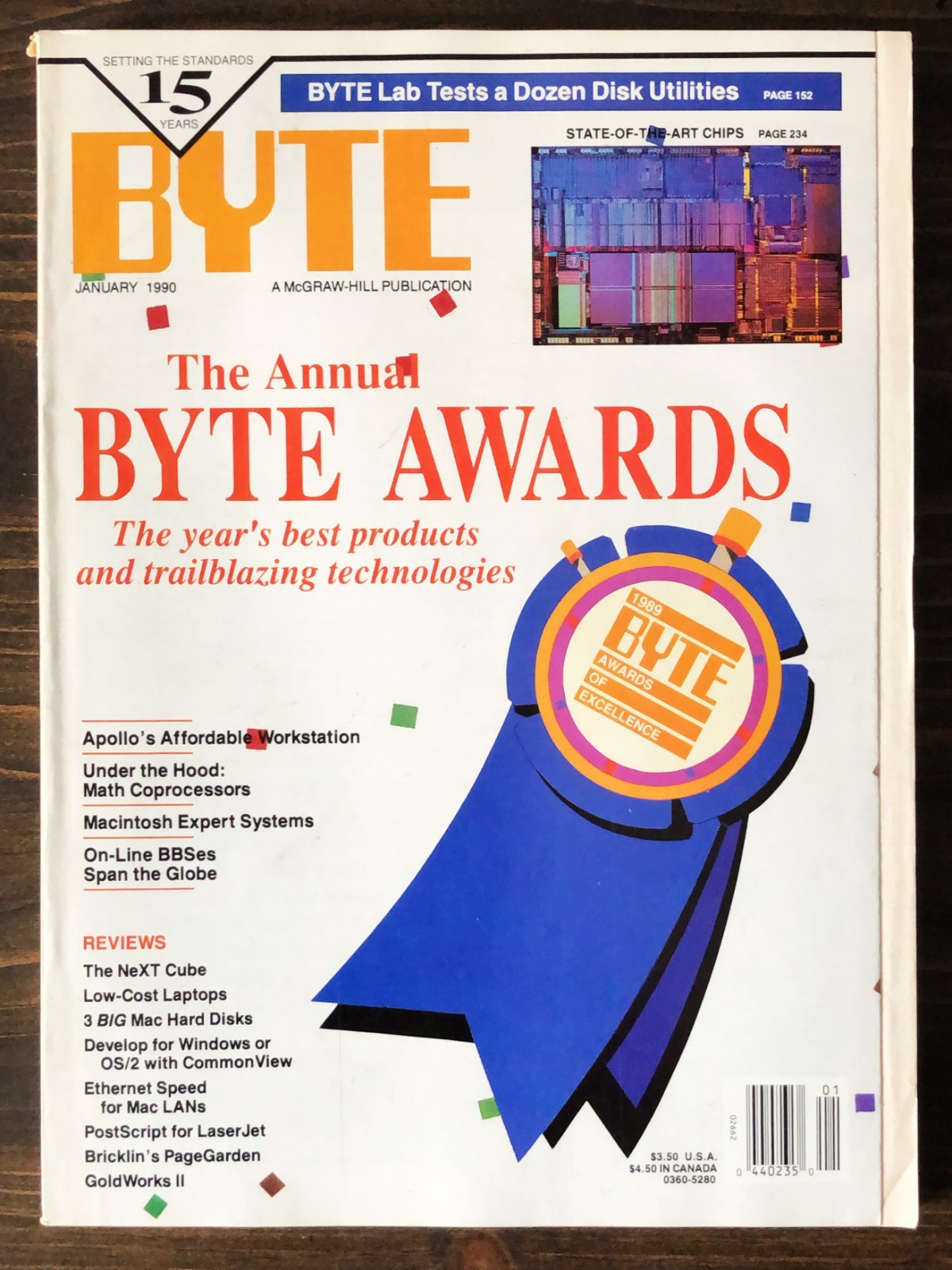 Byte Magazine January 1990
