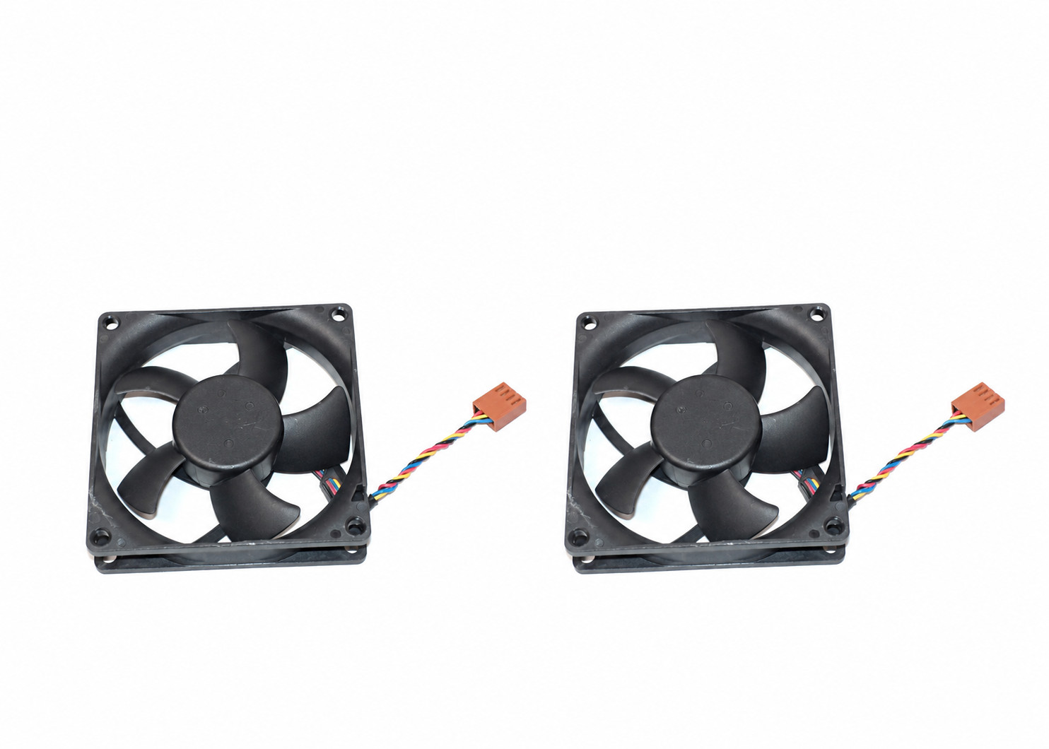 LOT OF 2 OEM Dell 12V 4 Pin Fan 80 x 20 OptiPlex 7050 5050 3050 5060 Fan W52D3