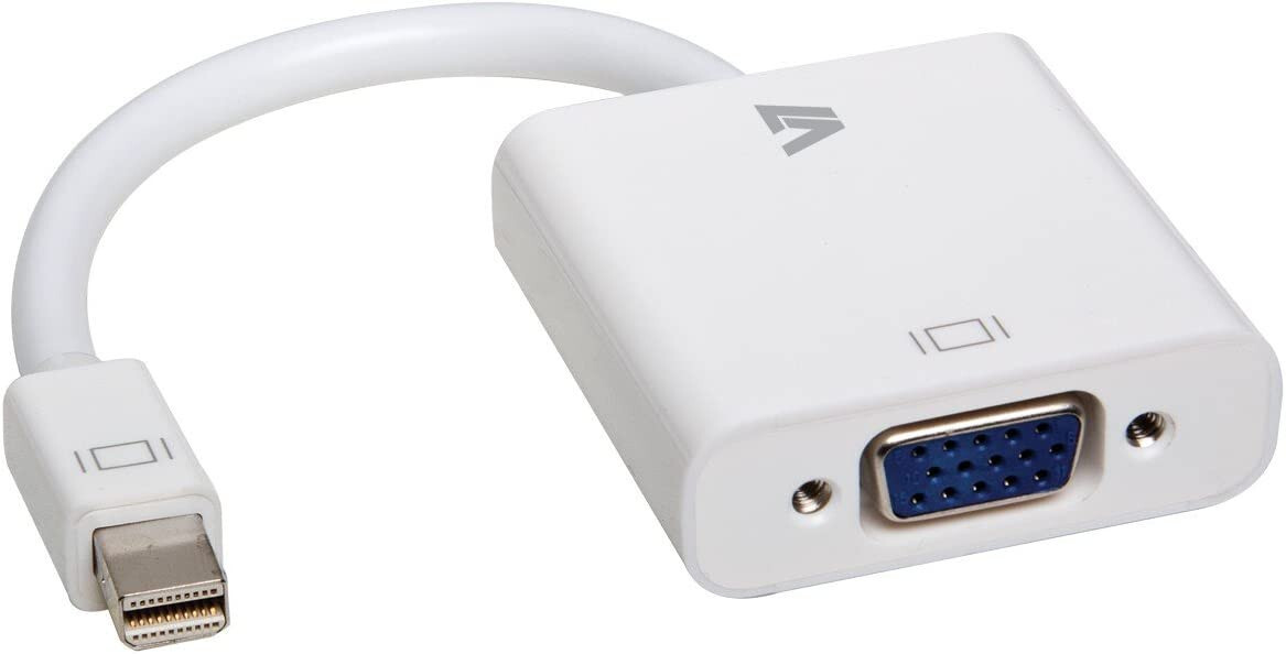 V7 CBL-MV1WHT-5N Mini Displayport (m) to VGA (f) Adapter Cable